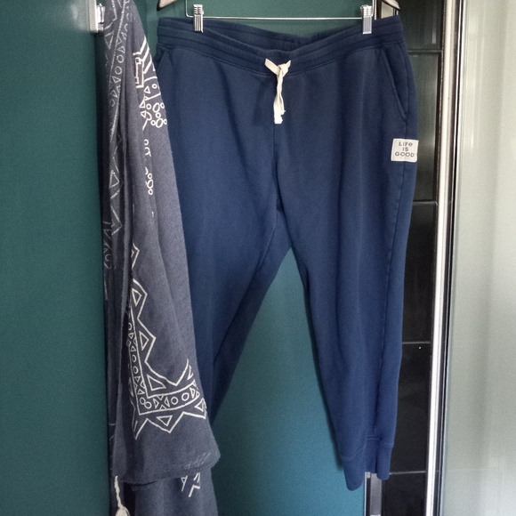 Life Is Good Pants - Life is Good Joggers-Women's- SZ XXL